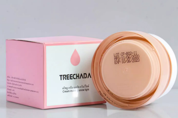 美白就靠它！泰國素顏霜treechada